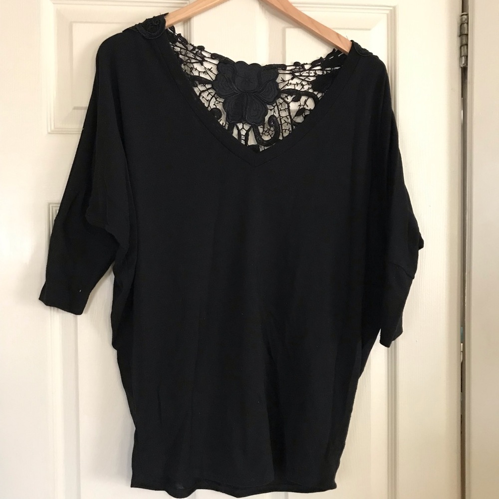 Forever 21 Black Knit Top